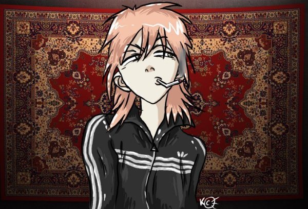 Аниме гопники девушки