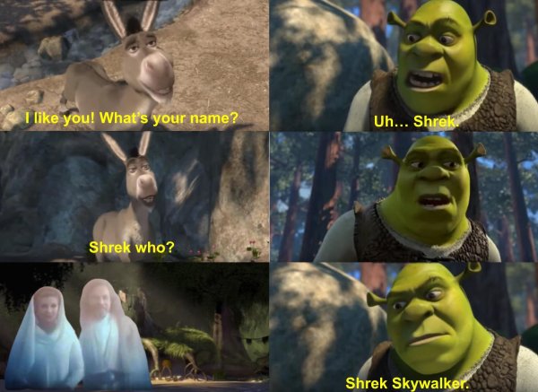 Смешные мемы со Шреком