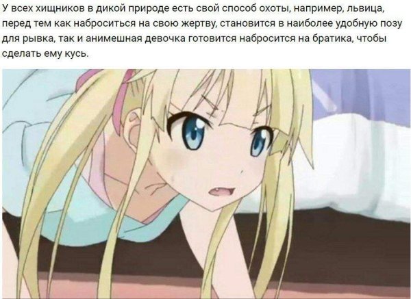 Аниме шутки про братика