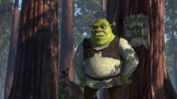 Шрек 2001 болото