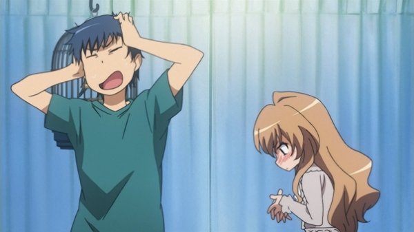 Toradora Тайга и Рюдзи