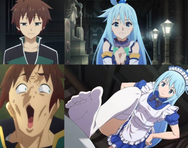 Мемы по аниме коносуба