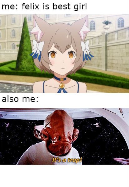 Мемы с Феликсом re Zero