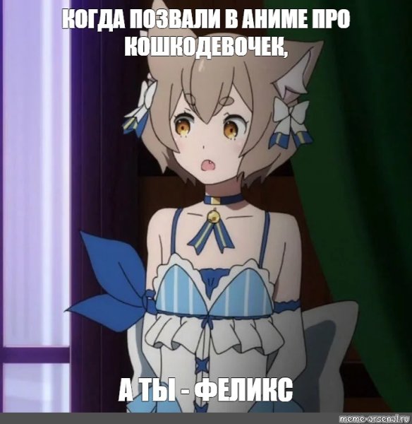Мемы с Феликсом re Zero