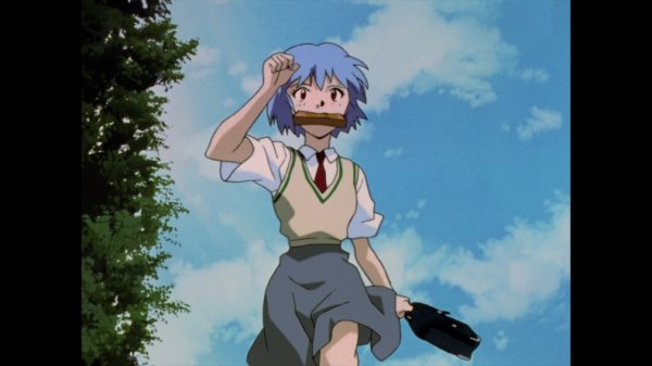 Аянами Рей бежит