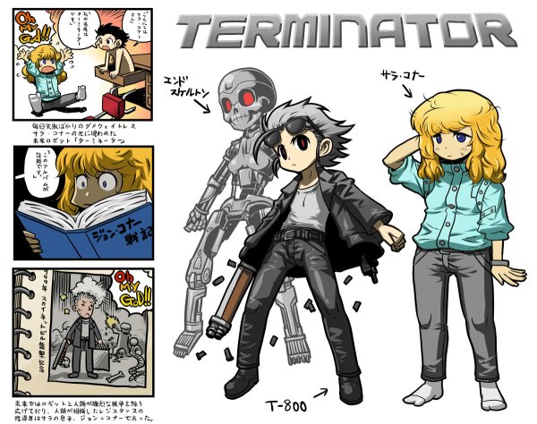 Терминатор аниме тян