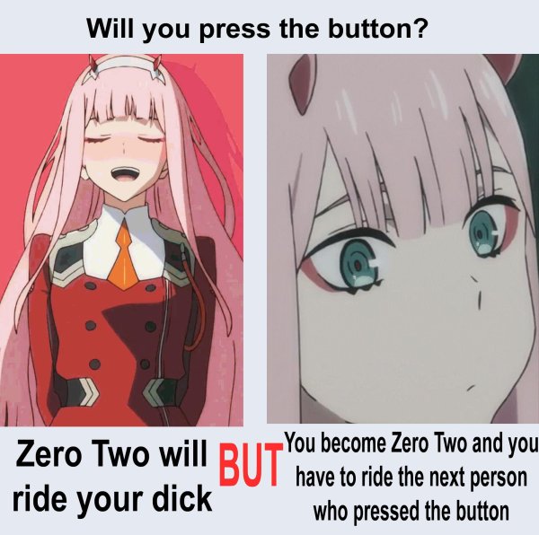 Press the button meme