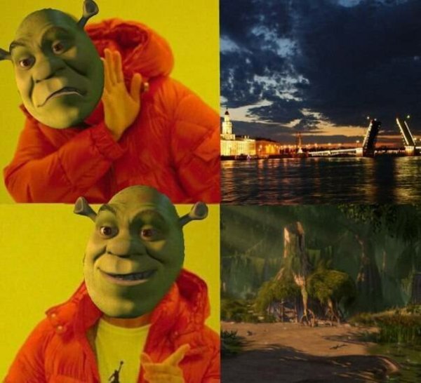 Петр первый Шрек