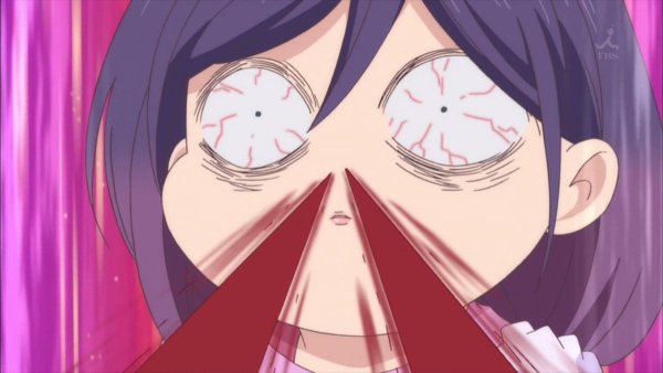 Аниме эмоции кровь из носа