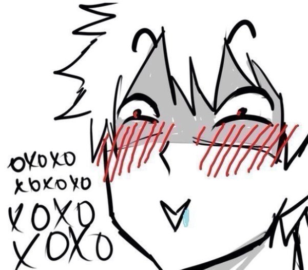 Кровь из носа аниме арт