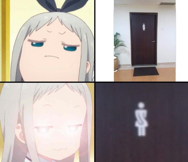 Аниме мемы лица