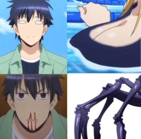 Стальной позвоночник Мем аниме