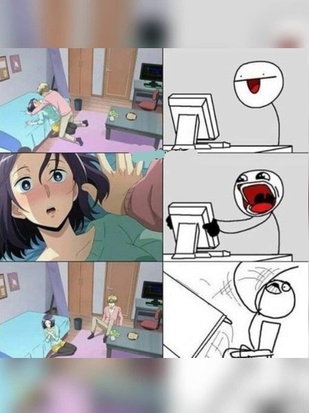 Аниме девушки мемы