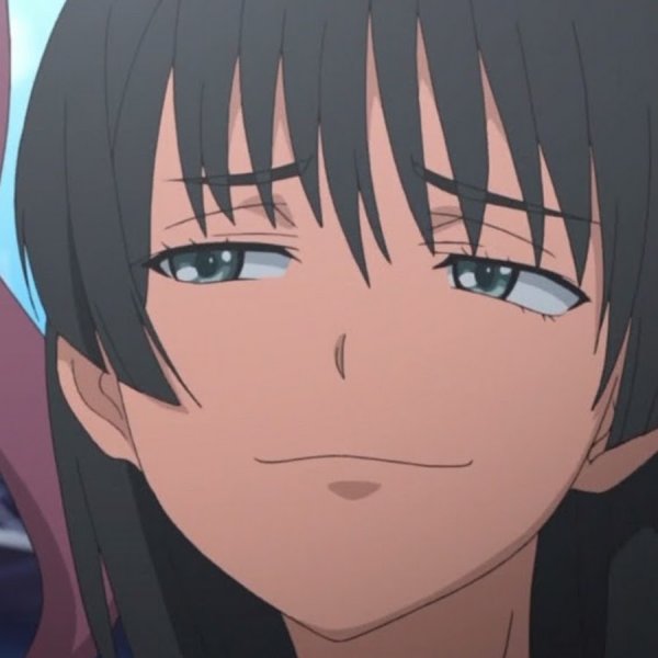 Хитрое лицо аниме