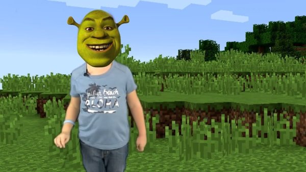 Шрек майнкрафт