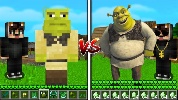 Шрек майнкрафт