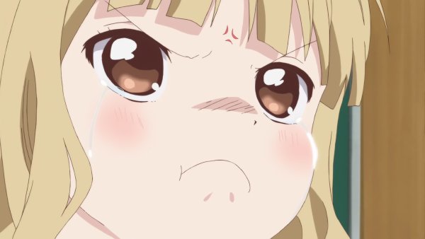 Аниме надула щеки