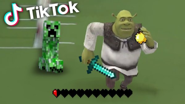 Шрек в МАЙНКРАФТЕ постройка