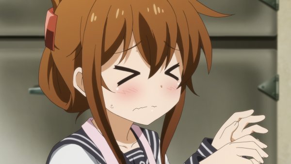 Аниме девочка смеется