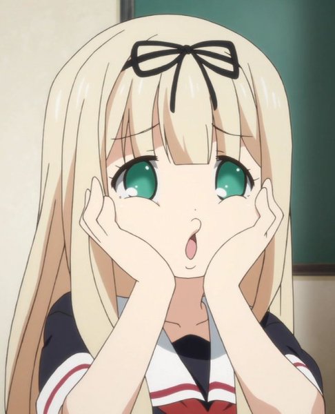 Милое лицо аниме