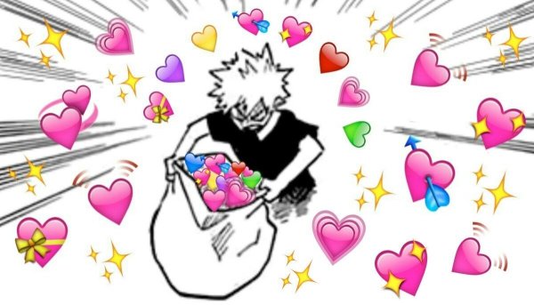 Аниме любовь сердечки