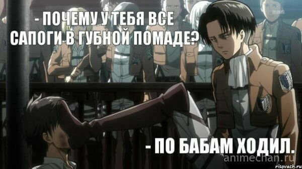 Атака титанов приколы
