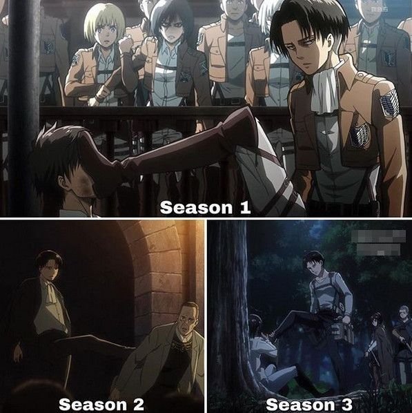 Атака титанов ОС И Леви