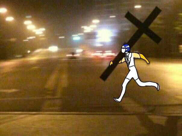 Мужик с крестом