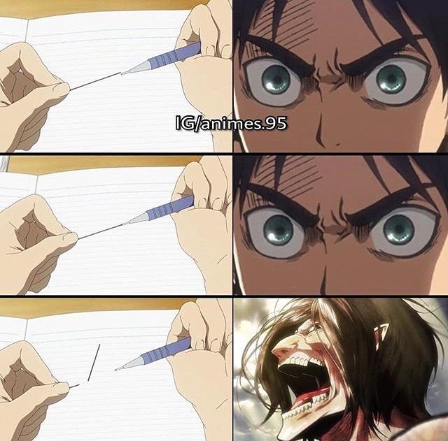 Аниме мемы атака титанов