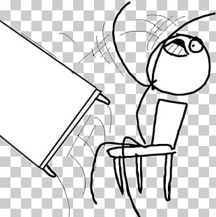 Стикер переворачивает стол