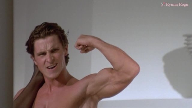 Кристиан Бейл и Патрик Бэйтман