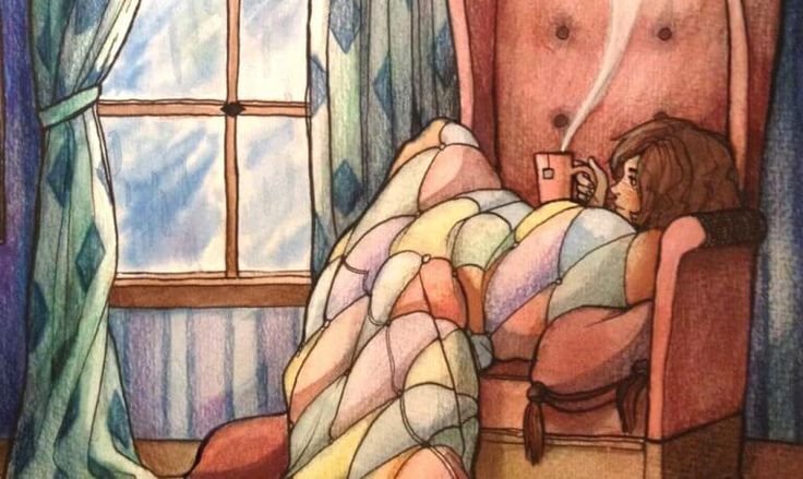 Уютные иллюстрации