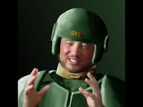 Вархаммер шлем Гвардеец