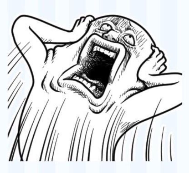 Крик рисунок