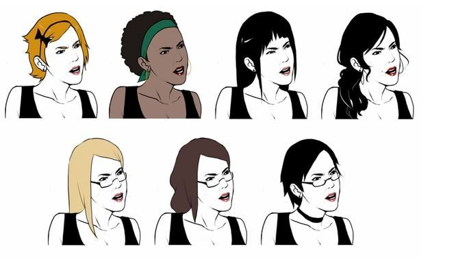 Фейсы для комиксов