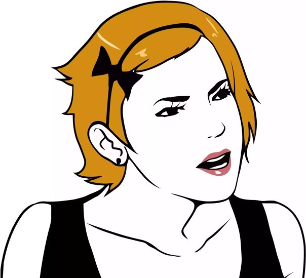 Девушка брюнетка