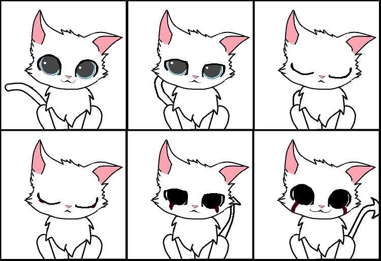 Картинки для срисовки котики
