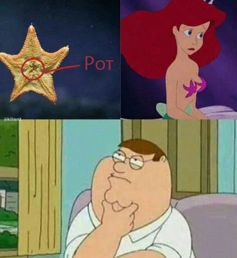 Русалочка прикол