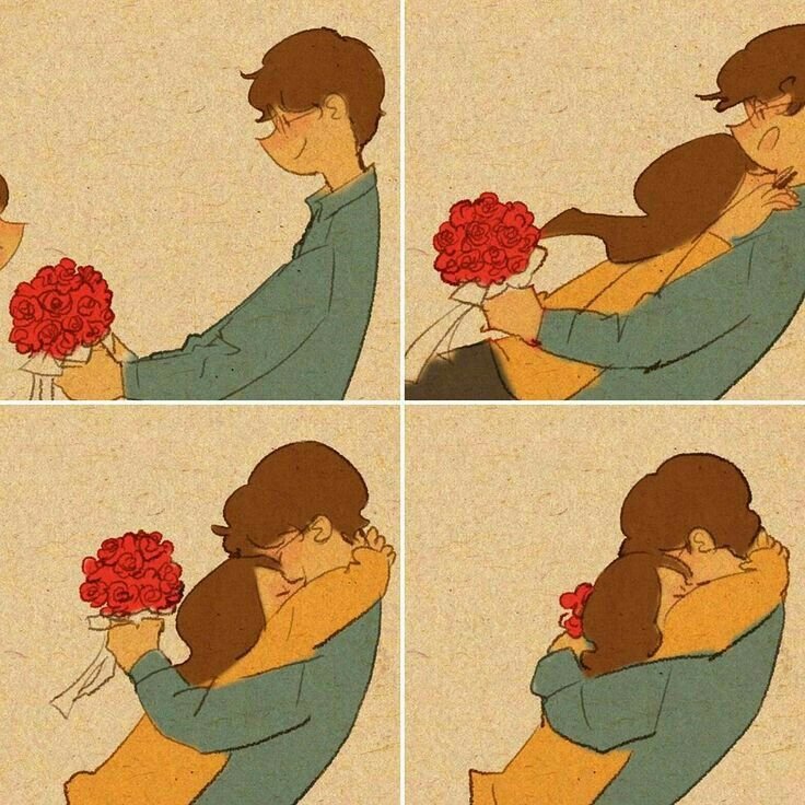 Намек парню на цветы