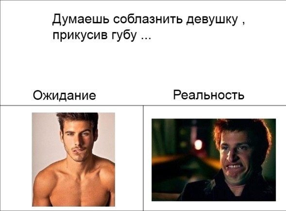 Ожидание и реальность приколы