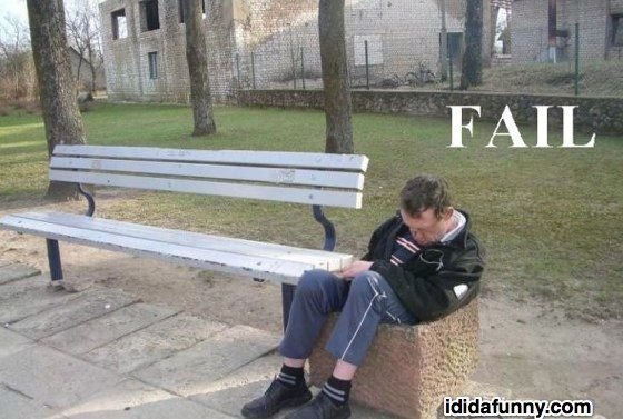 Гопники на скамейке