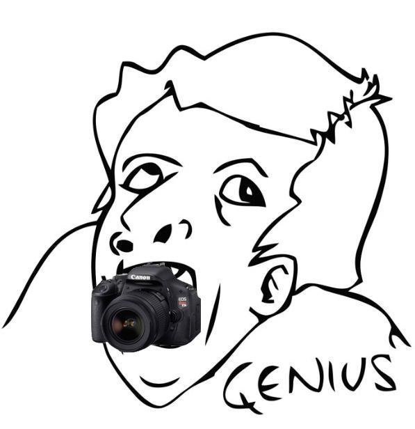 Фотоаппарат в зубах