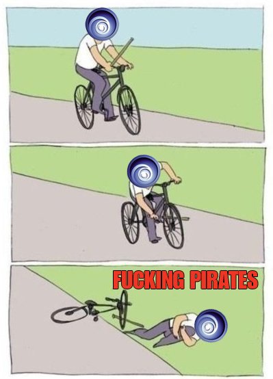 Парень вставляет палку в колесо