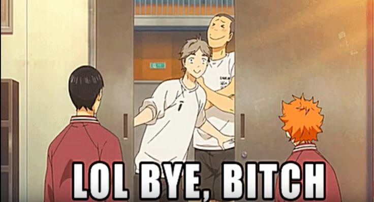 Волейбол аниме Мем