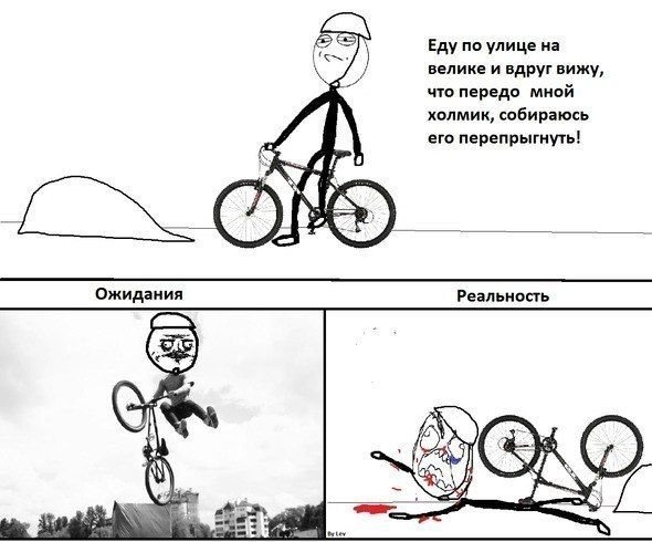 Шутки про велосипед смешные