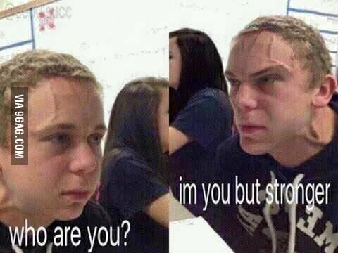 Напряжённый парень