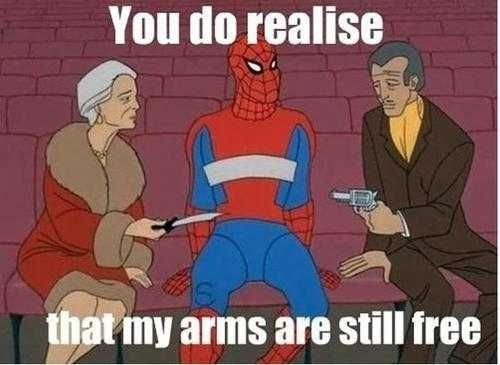 Человек паук 60 мемы