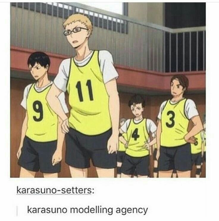 Аниме волейбол мемы
