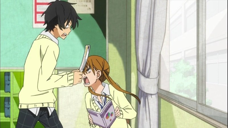 Монстр за соседней партой аниме