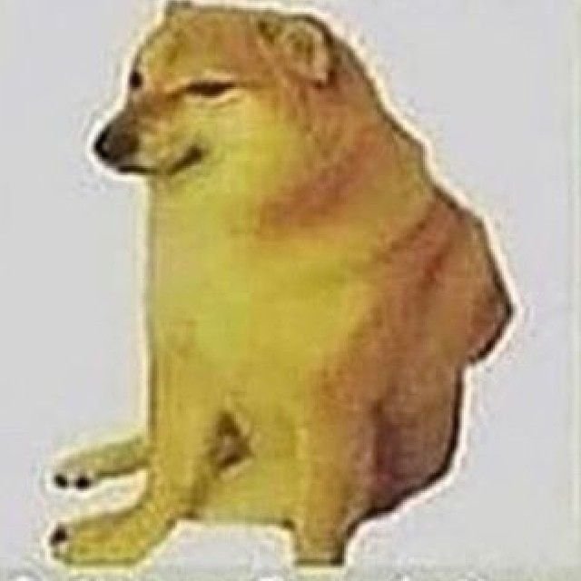 Грустный Doge